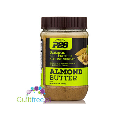 P28 The Original High Protein Almond Spread with Protein Isolate and with Xylitol 