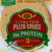 Golden Home Ultra Thin Crust Pizza 18g Protein - thin base ready to prepare pizza
