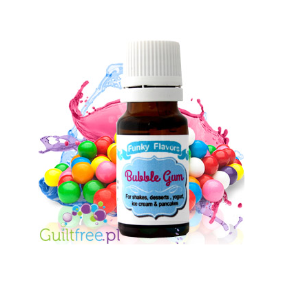 Funky Flavors Bubble Gum - Aromat Gumy Balonowej Bez Cukru & Bez Tłuszczu