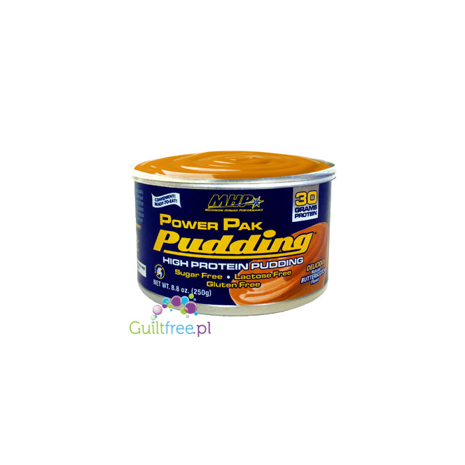 MHP Pudding Power Pak Butterscotch Maślane Ciastko 30g białka