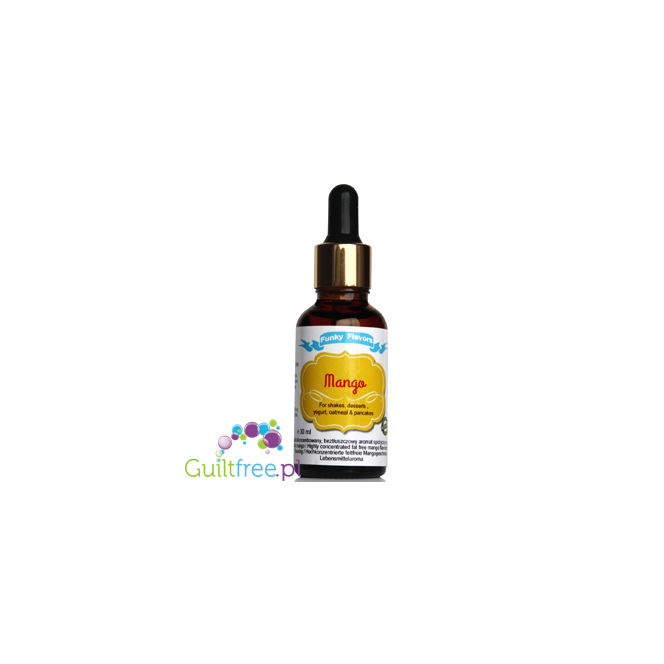 Funky Flavors Highly concentrated mango flavor for shakes, desserts, yogurt, ice cream & pancakes