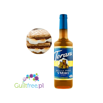 Torani Sugar Free Syrup, S'mores - Sugar-free Syrup with s'mores dessert flavor