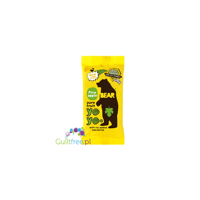 Bear YoYo Ananas - owocowe yoyo 100% owoców 27kcal