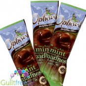 Options dietetic milk chocolate with a natural mint flavor