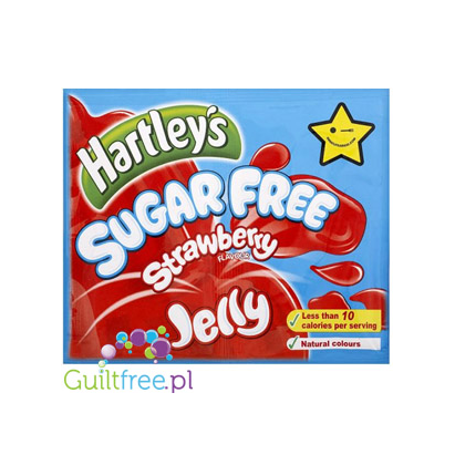 Hartley's Galaretka truskawkowa bez cukru 10kcal podwójne opakowanie