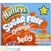 Hartley's Orange Twinpack - Galaretka pomarańczowa bez cukru 9kcal podwójne opakowanie