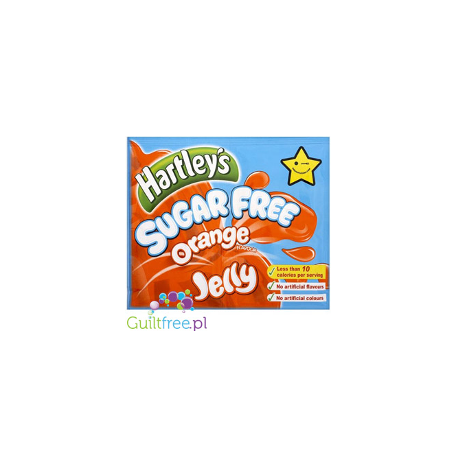 Hartley's Sygar free orange flavor jelly twinpack - orange-free jelly