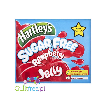 Hartley's Galaretka malinowa bez cukru 9kcal podwójne opakowanie