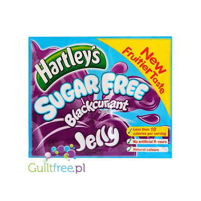 Hartley's Galaretka czarna porzeczka bez cukru 9kcal podwójne opakowanie