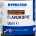 MyProtein Flavdrops liquid chocolate peanut butter flavored with sweeteners - liquid chocolate-nutty nutty flavor with sweetener