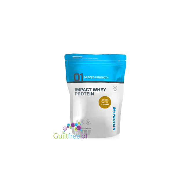 MyProtein Impact Whey Protein Sticky Toffee Pudding Flavor