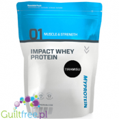 MyProtein Impact Whey Protein Tiramisu Flavor Whey Protein Concentrate Powder Food Supplement with Sweetener