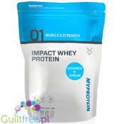 MyProtein Impact Whey Cookies & Cream 1KG - Ciastka z Mlecznym Kremem, odżywka białkowa WPC