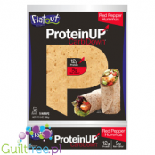 Flatout ProteinUP Wrapsy niskowęglowodanowe 12g białka - Humus z Czerwonej Papryki