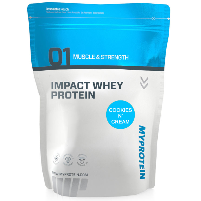 MyProtein Impact Whey Protein Cookies & Cream 250g