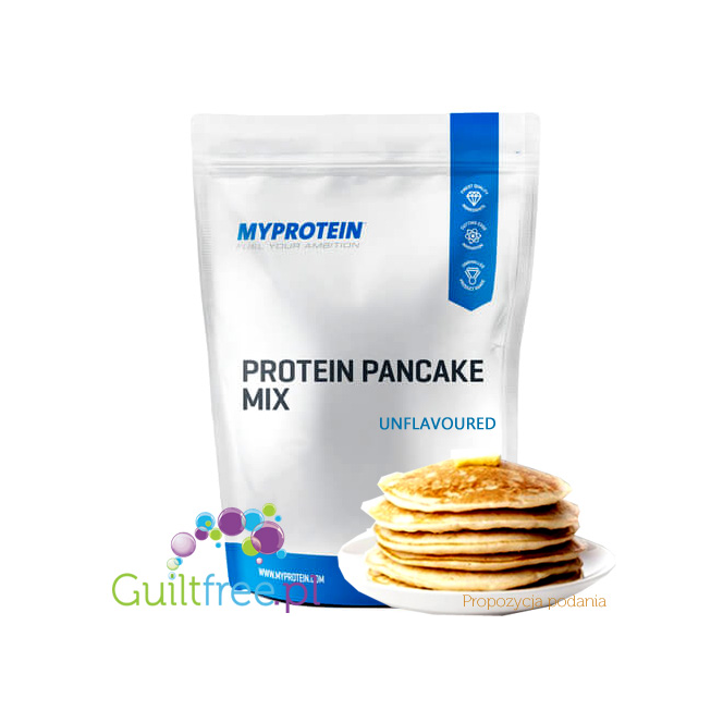 MyProtein Protein Pancake Mix, Unflavored - Mix for preparing pancakes with sweetener, non-flavored
