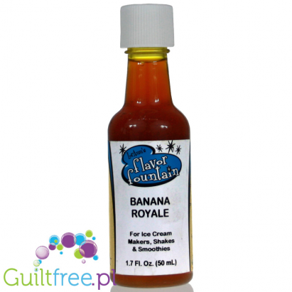 LorAnn's Flavor Fountain Banana Royale aromat do szejków i lodów