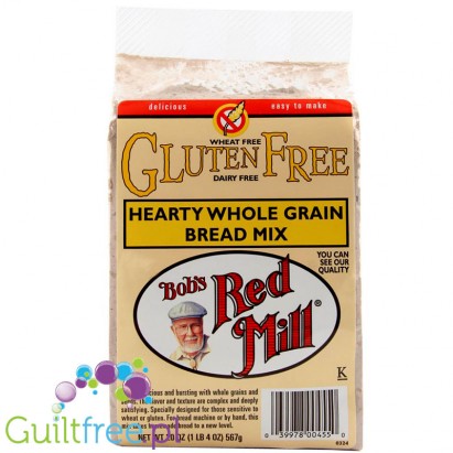 Bob's Red Mill Gluten Free Bread Mix, Hearty Whole Grain