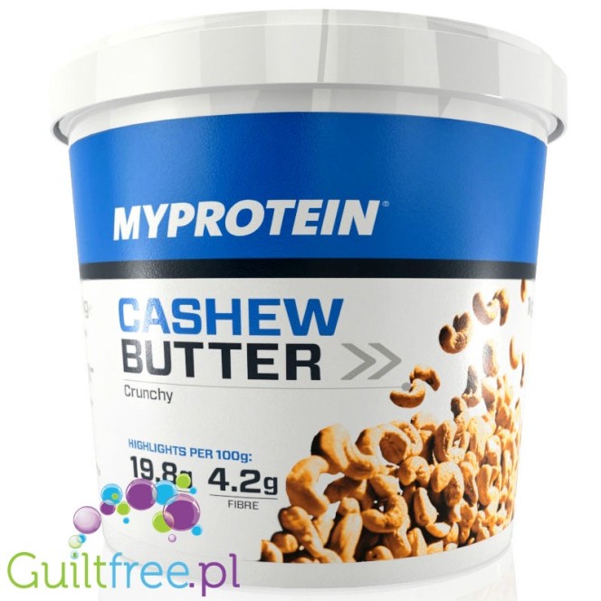 My Protein natural cashew butter crunchy