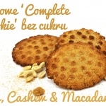 Ciastka białkowe z masła cashew i macadamia – bez cukru, bez glutenu