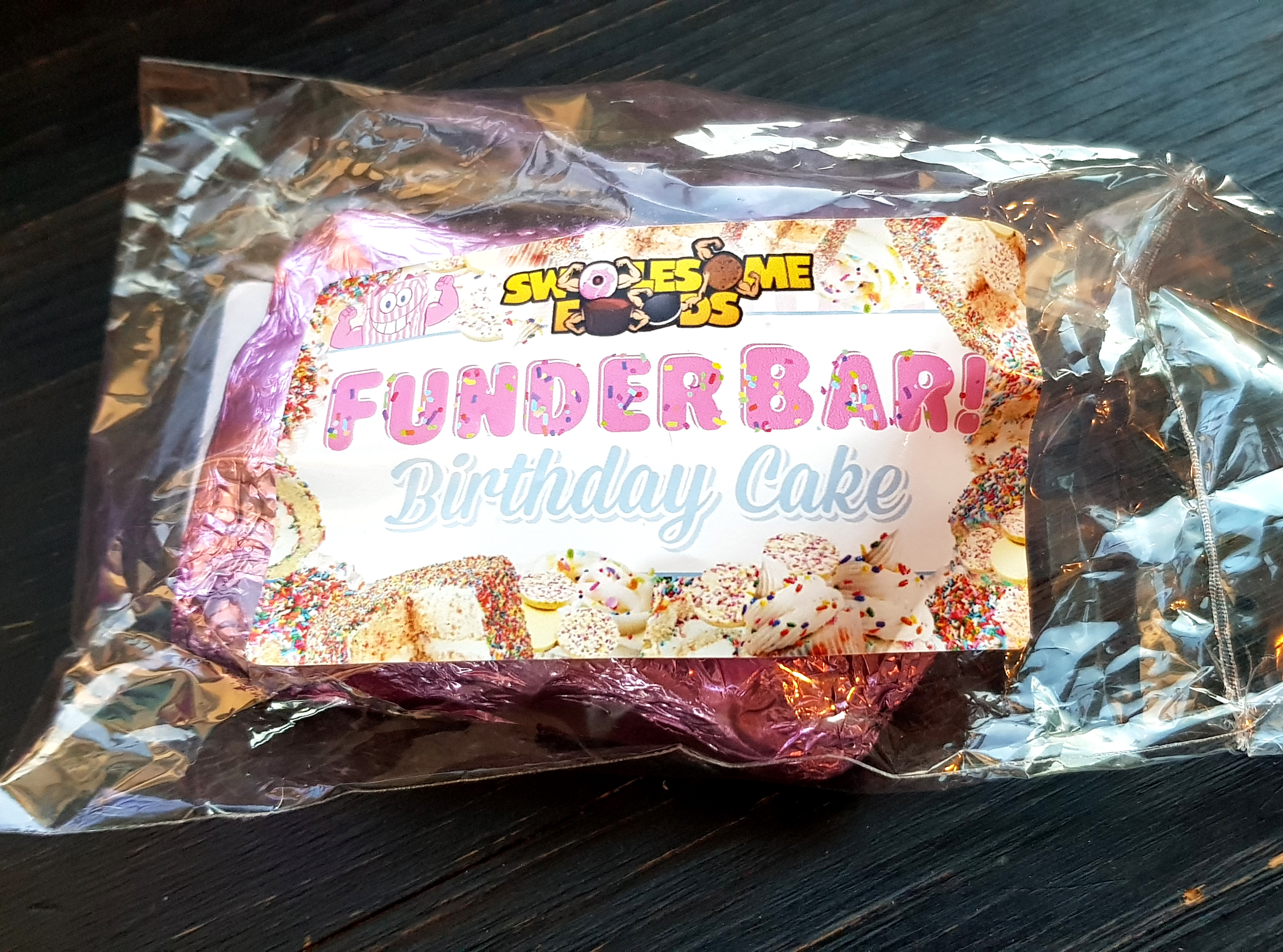 Swolesome Foods 'FunderBar' - Birthday Cake