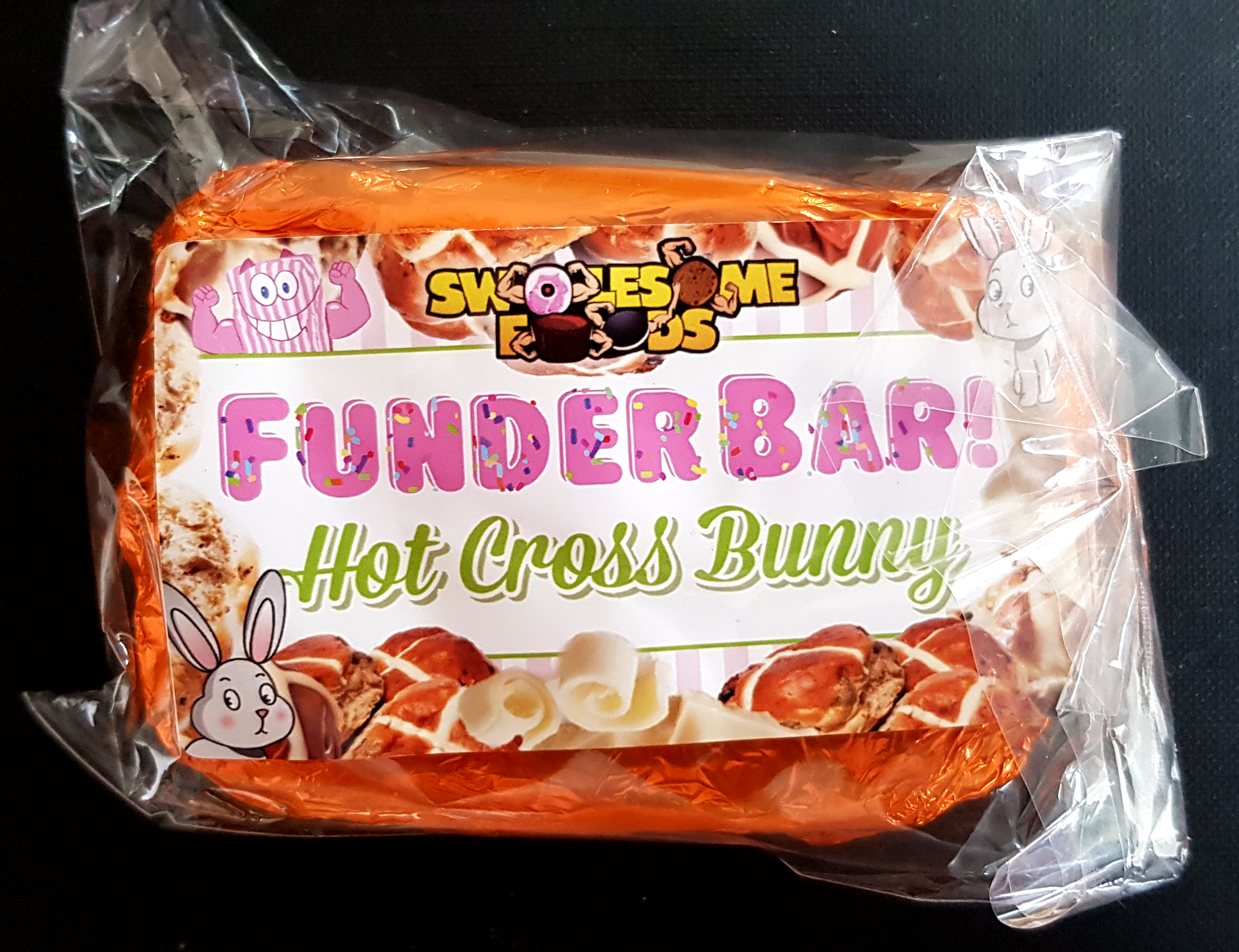 Swolesome Food Funder Bar Hot Cross Bunny Review