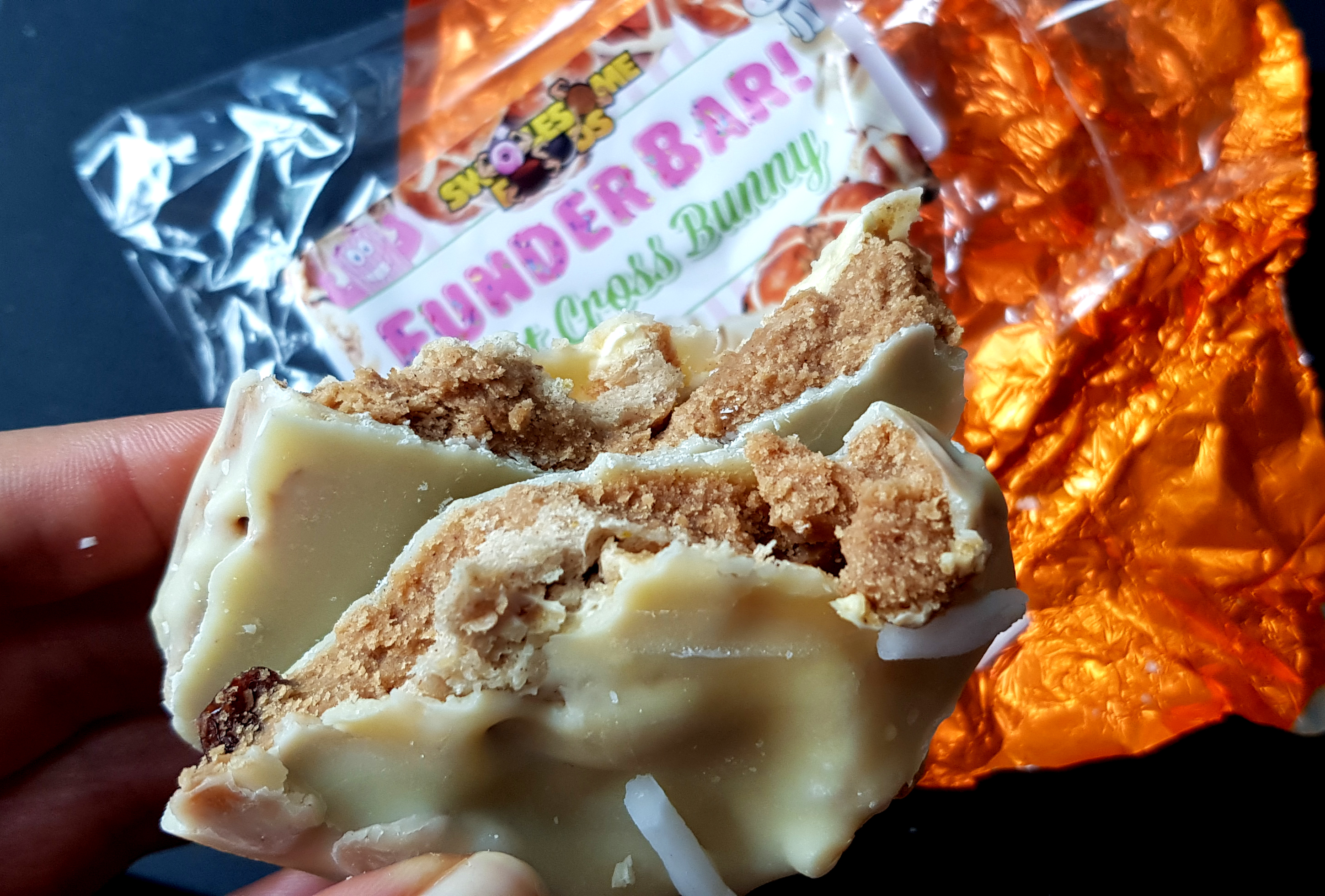 Swolesome Food Funder Bar Hot Cross Bunny Review