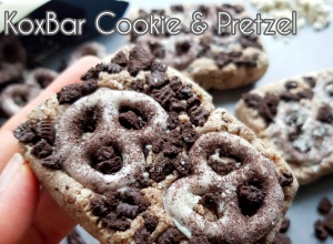 KoxBar Cookie & Pretzel – domowe batony proteinowe Oreo 30g białka