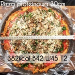 Fantastyczna fit pizza proteinowa – 382kcal & 40g białka