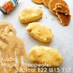 KoxBar Maple Stroopowafel – domowy baton proteinowy bez pieczenia i glutenu