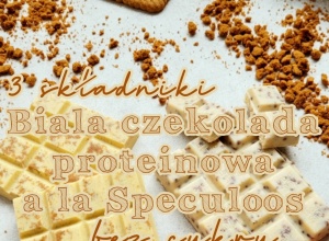 Biała czekolada proteinowa bez cukru a la Spekulatius – lepsza wersja limitki Rittersport