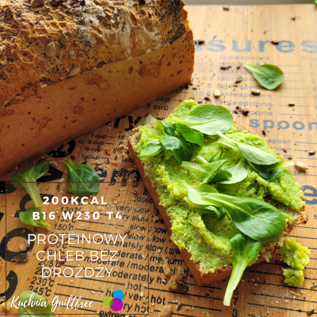 Domowy chleb proteinowy w mniej niż 1h – prosty & super chrupiąca skórka!