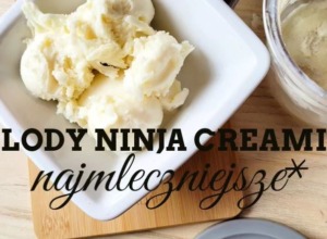 Śmietankowe proteinowe lody ninja Creami