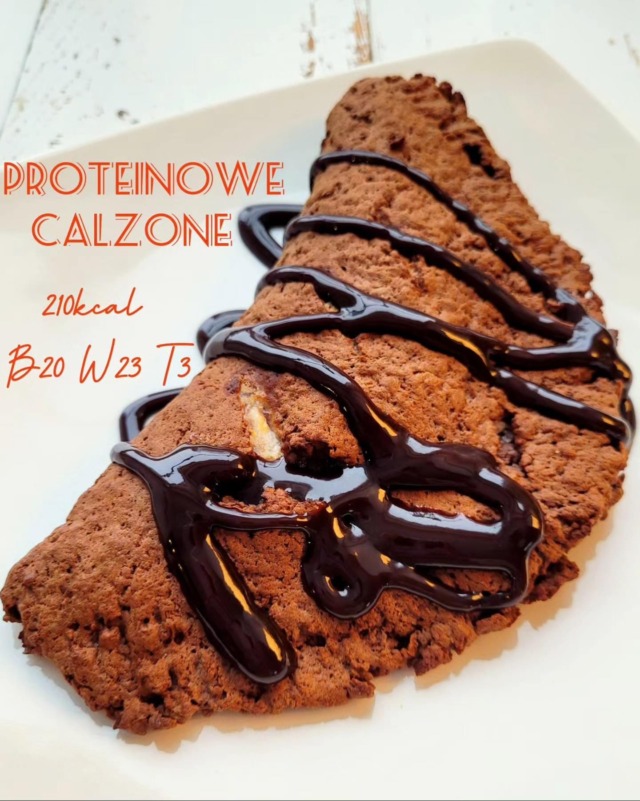 Proteinowe Calzone