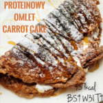 Proteinowy omlet Carrot Cake