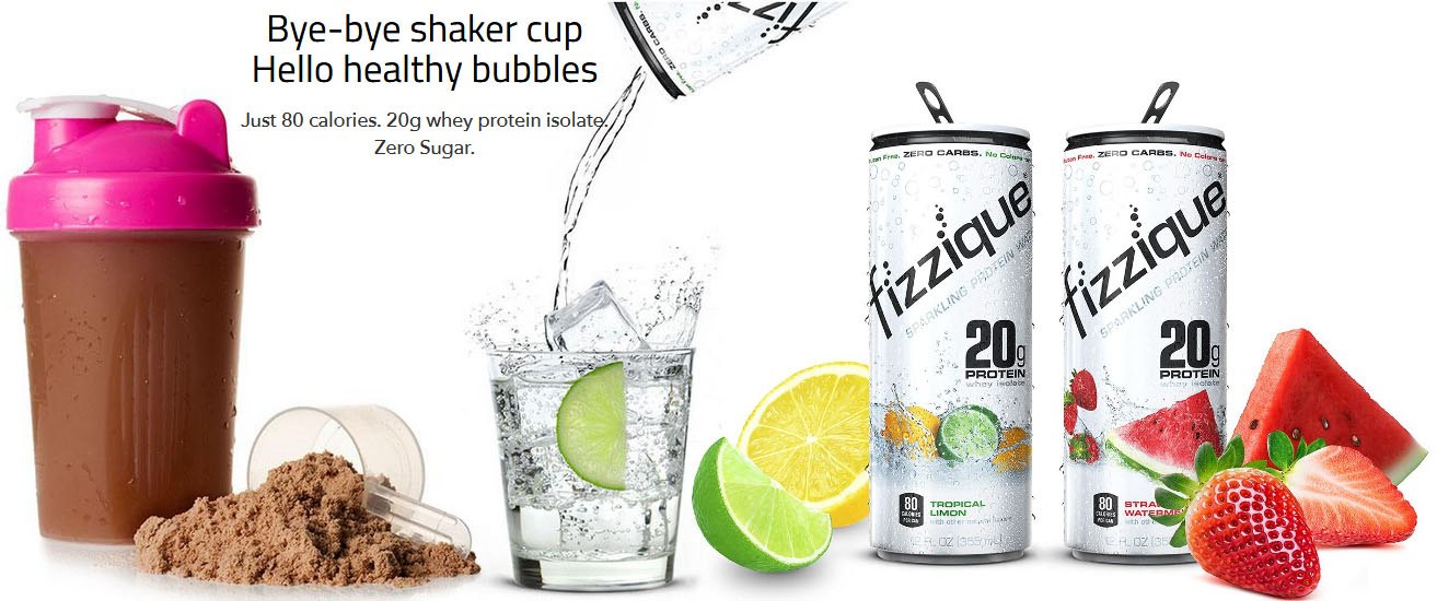 Fizzique protein water